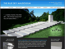 Tablet Screenshot of blueskymausoleum.com